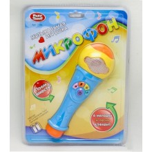 Микрофон Play Smart музыкальный голубой Микрофон Play Smart музыкальный голубой