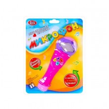 Микрофон Play Smart музыкальный розовый Микрофон Play Smart музыкальный розовый