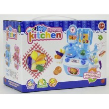 Кухня 7Toys с посудой 36 предметов Голубая Кухня 7Toys с посудой 36 предметов Голубая