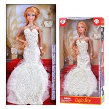 Кукла Defa Lucy в белом платье с сумочкой и туфельками 8270 Кукла Defa Lucy в белом платье с сумочкой и туфельками 8270
