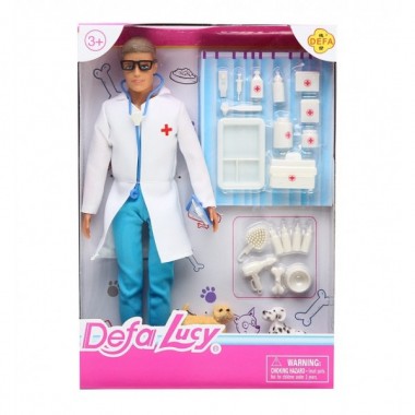 Кукла Defa Lucy Кен ветеринар