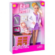 Кукла Defa Lucy Доктор с куколкой В фиолетовом платье 8348 Кукла Defa Lucy Доктор с куколкой В фиолетовом платье 8348