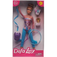 Кукла Defa Lucy Гимнастка В голубом костюме Кукла Defa Lucy Гимнастка В голубом костюме