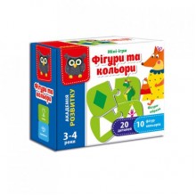 Игра Vladi Toys Формы и цвета украинский язык (VT5111-08 ) Игра Vladi Toys Формы и цвета украинский язык (VT5111-08 )