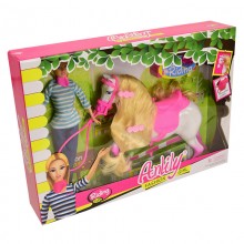 Кукла Anlily Наездница с лошадью 99102 Кукла Anlily Наездница с лошадью 99102