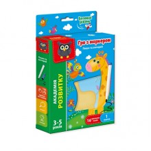 Игра Vladi Toys Пиши и вытирай Жираф украинский язык (VT5010-05) Игра Vladi Toys Пиши и вытирай Жираф украинский язык (VT5010-05)
