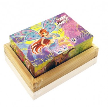 Деревянные кубики BK TOYS Ltd Играем вместе C-6-W