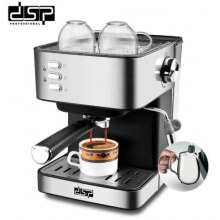 Кофеварка эспрессо рожковая полуавтоматическая DSP Espresso Coffee Maker KA3028 кофемашина с капучинатором 15 бар. Кофеварка эспрессо рожковая полуавтоматическая DSP Espresso Coffee Maker KA3028 кофемашина с капучинатором 15 бар.