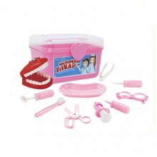 Игровой набор 7Toys Стоматолог 10 предметов Розовый Игровой набор 7Toys Стоматолог 10 предметов Розовый