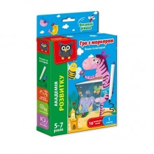 Игра Vladi Toys Пиши и вытирай Зебра украинский язык (VT5010-06) Игра Vladi Toys Пиши и вытирай Зебра украинский язык (VT5010-06)