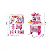 Игровой набор 7Toys Кухня с газовой плитой Розовая Игровой набор 7Toys Кухня с газовой плитой Розовая