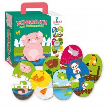 Пазлы двойняшки Vladi Toys Прятки для самых маленьких (укр) Пазлы двойняшки Vladi Toys Прятки для самых маленьких (укр)