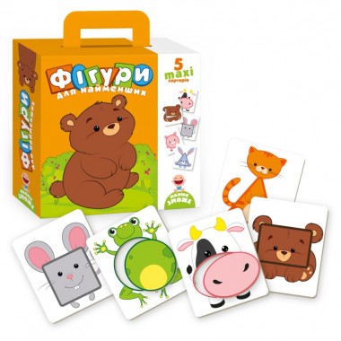 Сортеры Vladi Toys Фигуры для самых маленьких (укр) 