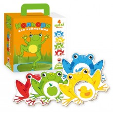 Сортеры Vladi Toys Цвета для самых маленьких (укр) VT2904-04 Сортеры Vladi Toys Цвета для самых маленьких (укр) VT2904-04