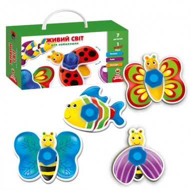 Игра с болтами Vladi Toys Жучки  (укр.)