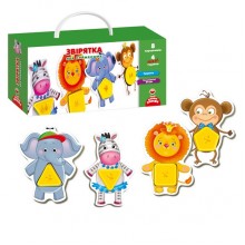 Игра с пуговицами Vladi Toys Зверушки (укр.) Игра с пуговицами Vladi Toys Зверушки (укр.)