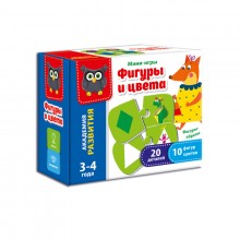 Игра Vladi Toys Формы и цвета русский язык (VT5111-04 ) Игра Vladi Toys Формы и цвета русский язык (VT5111-04 )